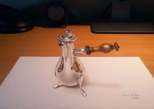 Incredibly realistic 3D drawings by Nikola Chulic - Longpost, 3D, Drawing, League of Artists, Artist