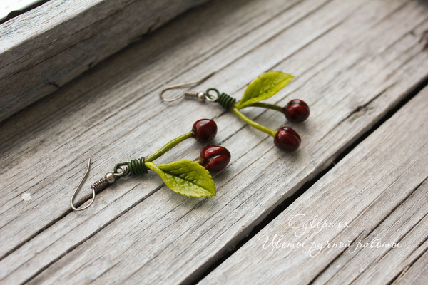 I'm trying to sculpt berries) Your opinion is interesting. Thank you! - My, Лепка, Polymer clay, Cold porcelain, Creation, Needlework, My, Berries, With your own hands, Longpost