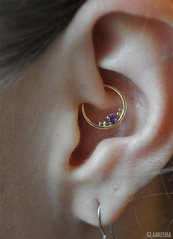 Дейс пирсинг (Daith piercing) - Пирсинг, Пирсинг уха, Дейс пирсинг, Лигалюбителейпирсинга, Длиннопост