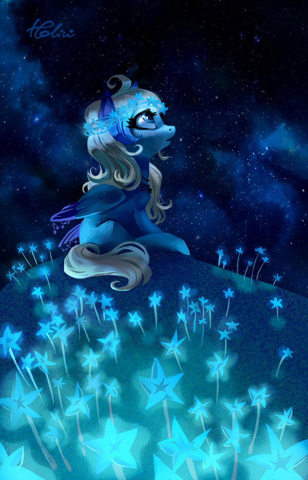 Night - My little pony, Original character, Holivi