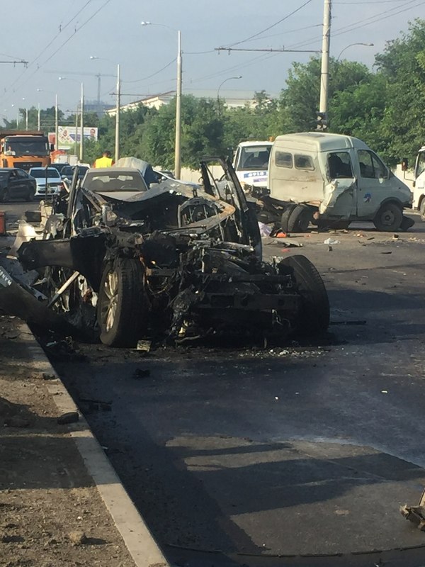 road accident Krasnodar - Krasnodar, Road accident, Land rover, Longpost