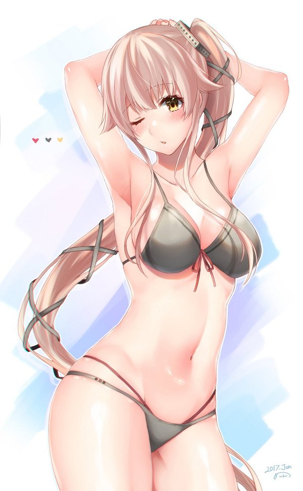 Anime Art - NSFW, Аниме, Anime Art, Kantai Collection, Yura