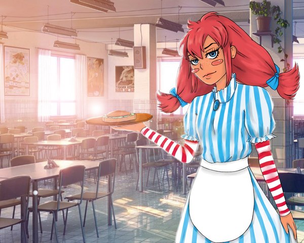 Welcome to Ulyana's - Endless summer, Visual novel, Ulyana, Crossover, Wendys, Crossover