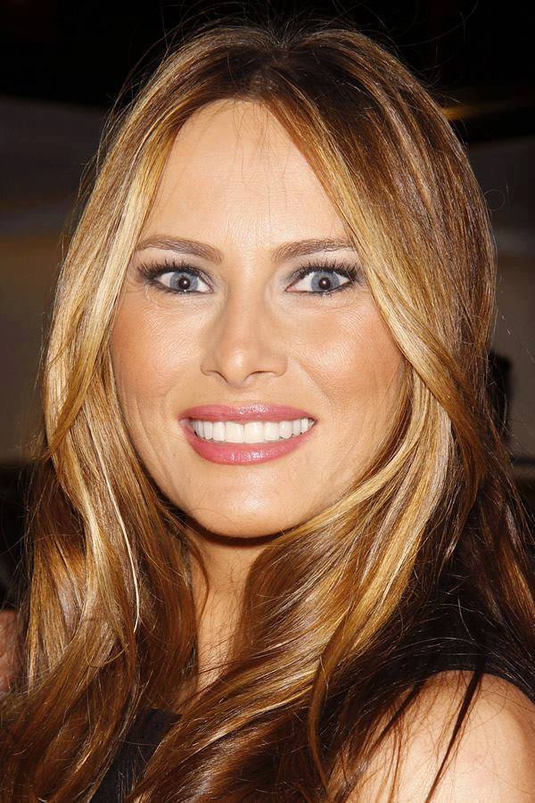 When you are very happy, but you don’t know exactly what - Melania trump, Smile