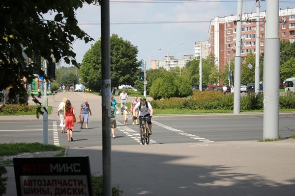 About how cycling culture is being developed in Minsk - My, A bike, Cyclist, Traffic rules, Town, Minsk, Social experiment, Longpost