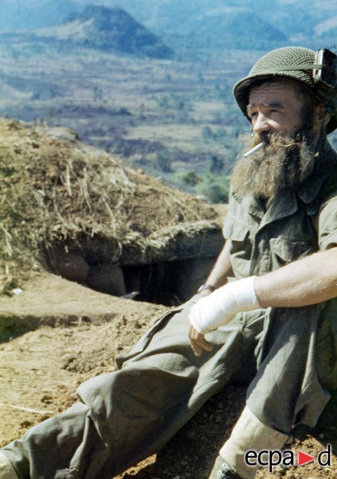 Master Corporal Auguste Apel. - The photo, 1952, Corporal