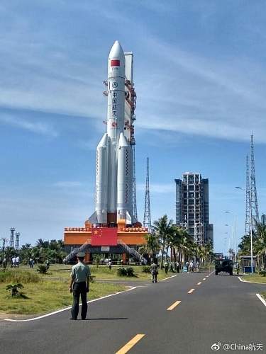 China's Long March 5 launch vehicle launches from Wenchang Space Center - Rocket, Space, Booster Rocket, Cosmodrome