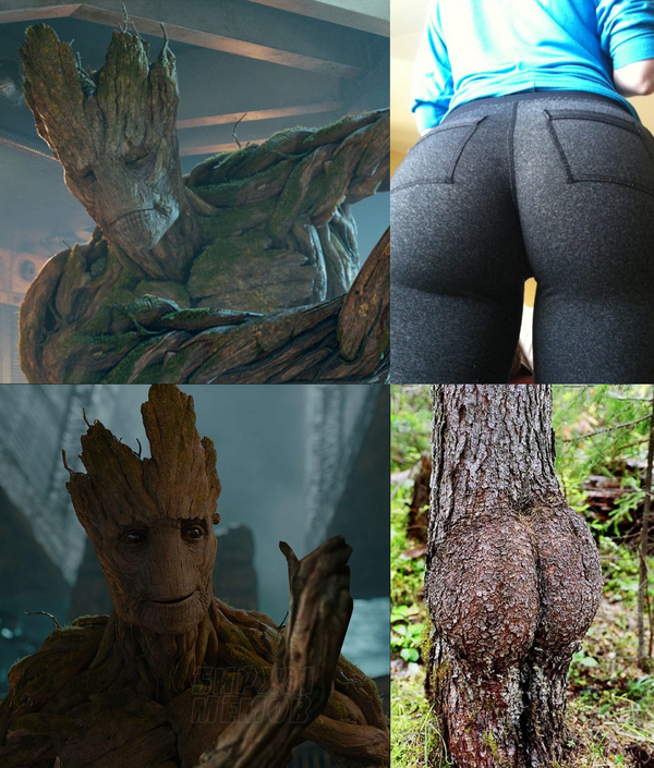 I am Groot! - Tree, Booty, Guardians of the Galaxy, Groot