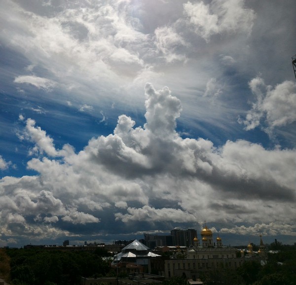 sky alpaca - My, Alpaca, Saint Petersburg, Clouds