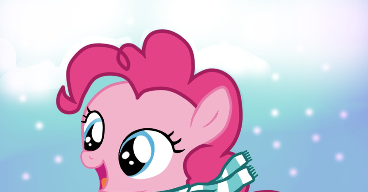 Filly Pinkie Pie in Christmas.
