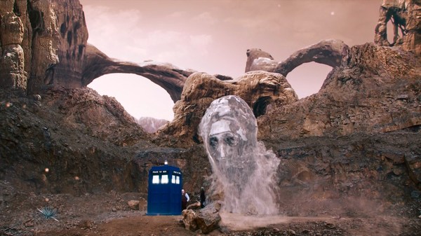 References to the Doctor Who season 10 finale in season 10 episode 1 - My, Doctor Who, Cybermen, Daleks, TARDIS, Referral, Spoiler, GIF, 