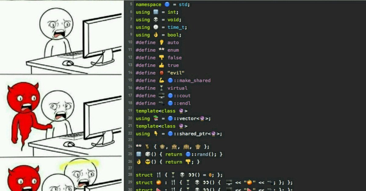 C на русском. Программировать на c++ прикол. C++ Мем. Ошибки в языках программирования Мем.