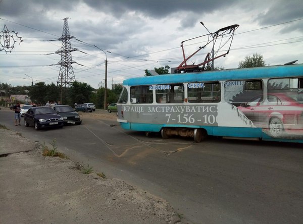 And we have trams drifting here again - Tram, , Kharkov, Hello