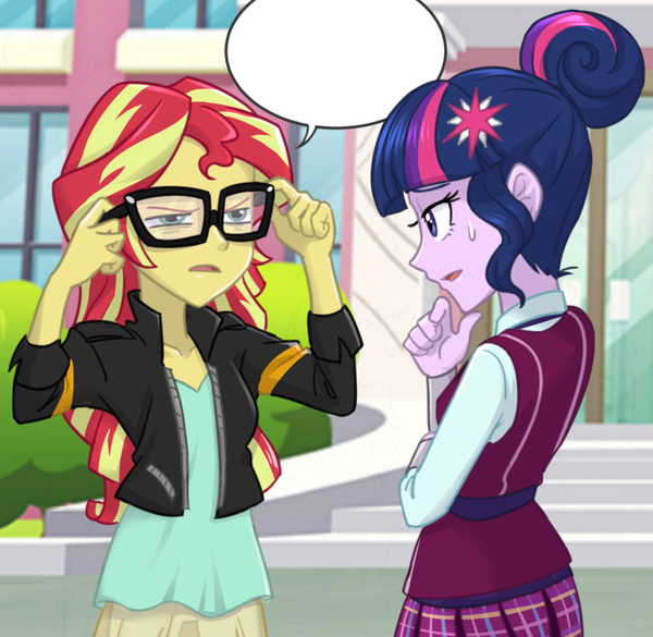  My Little Pony, Equestria Girls, Sunset Shimmer, Twilight Sparkle, Ta-na