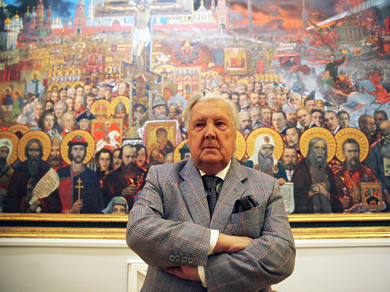 Ilya Glazunov died - Artist, Ilya Glazunov, Death, , Painting, Longpost