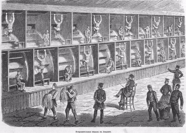 Penitentiary in London 1869 - My, Prison, Interesting, London, Zeki, Prisoners