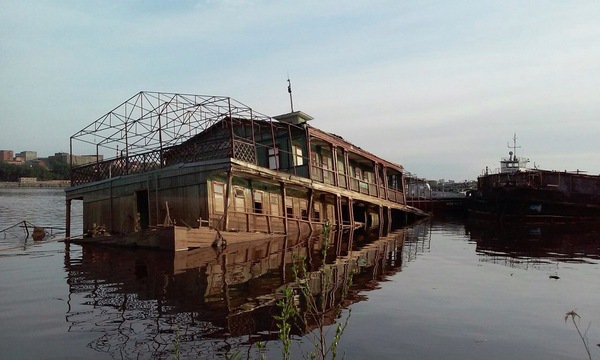 Заброшенная пристань - Пристань, Море, Заброшенное место, Заброшенное