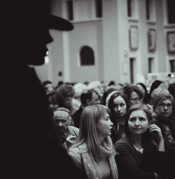 Mysterious Stranger - My, Reportage, Silhouette, Concert, Spectators, The photo