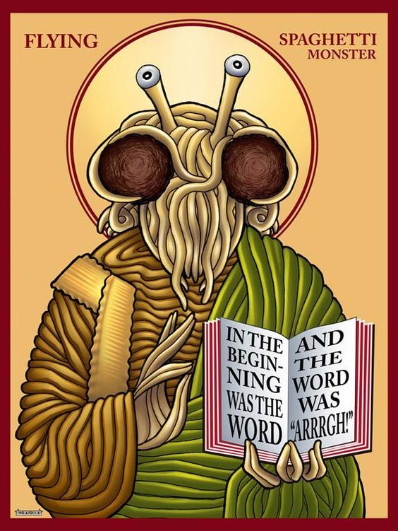 Fantasy, what are you doing? - My, Pastafarianism, Fantasy