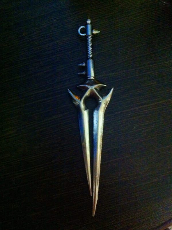 Guys, do not tell me where this charm comes from? - My, Sword, Games, Keychain, Fantasy