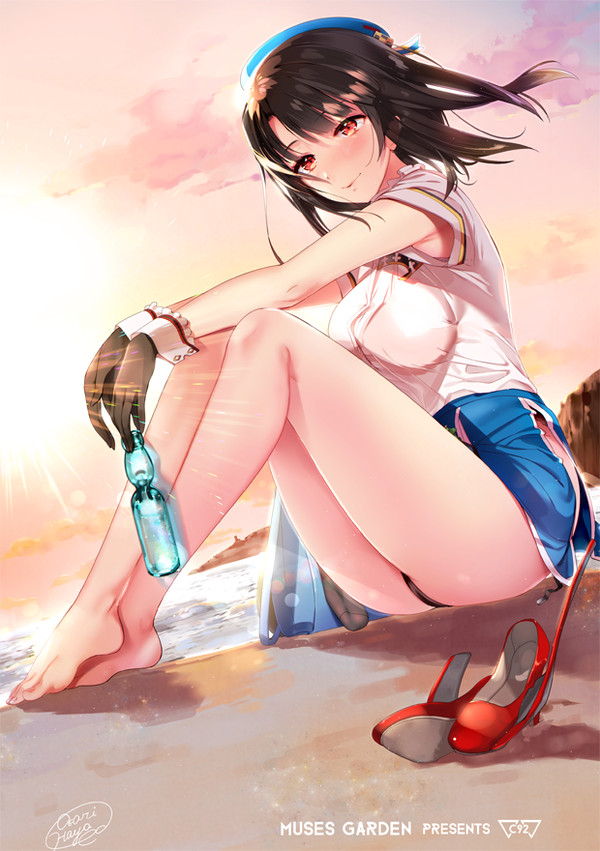 Anime Art - NSFW, Anime art, Anime, Kantai collection, Takao