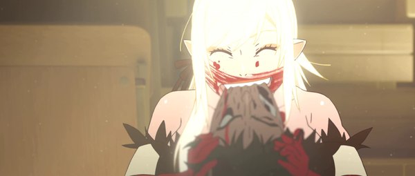   Kizumonogatari III: Reiketsu-hen, ! Monogatari series, Anime Art, , , Kiss-Shot Acerola-Orion Heart-Under-Blade, , Kizumonogatari