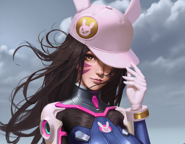 D.Va art - Overwatch, Dva, Art