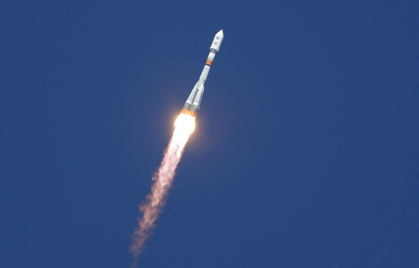 Soyuz-2.1a rocket launched with a record number of satellites for the Russian Federation - Russia, Cosmonautics, Space, Booster Rocket, Union