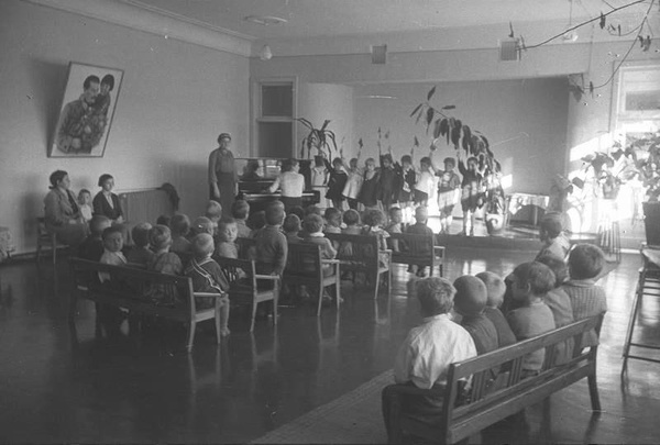 Club History of Magnitogorsk. KINDERGARTEN 1937 - Magnitogorsk, Kindergarten, First Builders, Magnitka, Children, The photo, Real life story, Past, Longpost