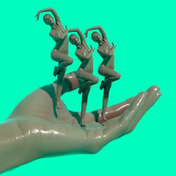 Randy Cano - 3D художник и его красивые, но странные творения... Гифка, 3D, Дизайнер, Легкая, Упоротость, Instagram, Длиннопост