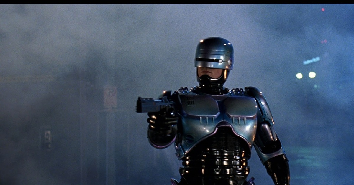 Роботы а не человек песня. Робокоп 1987. Робокоп 1. Робокоп Robocop (1987). Рыбокоп.
