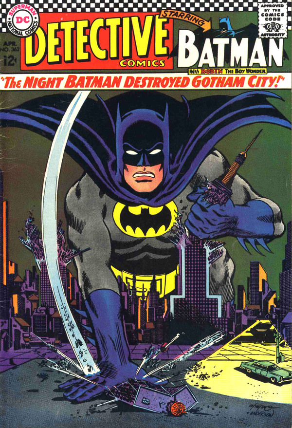 Introduction to Comics: Detective Comics #362 - My, Superheroes, Dc comics, Batman, The Riddler, Comics-Canon, Longpost