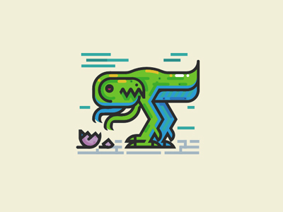 Dinosaurs - My, Dinosaurs, Graphics, Logo, Vector graphics