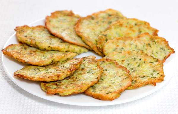 Zucchini pancakes - My, Recipe, Video recipe, Food, Cooking, , Pancakes, , Video, Longpost