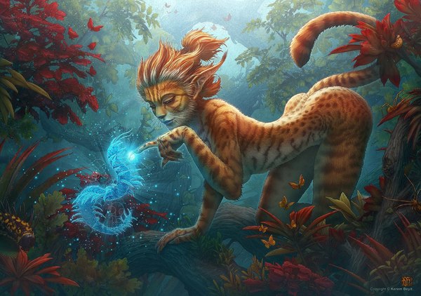 Poking the Centipede Spirit - Furry, Art, Images, Fantasy, Anthro, Kerem Beyit