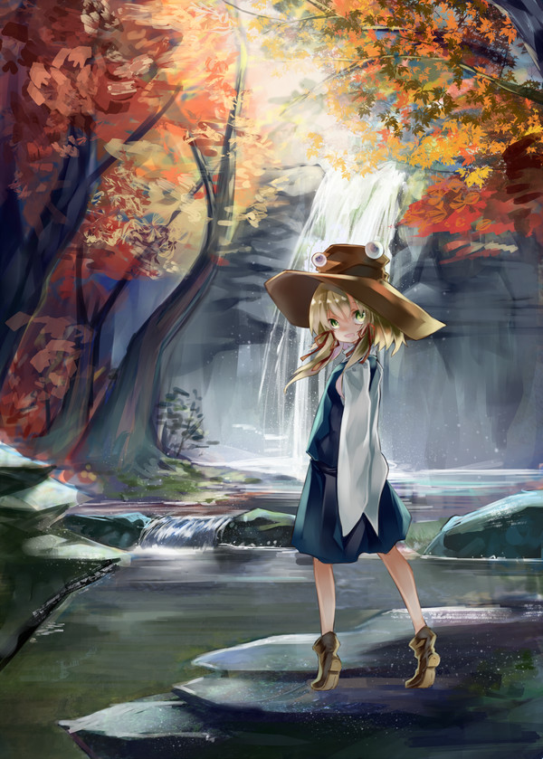 Moriya suwako - Moriya suwako, Touhou, Tojo, Anime art, Anime