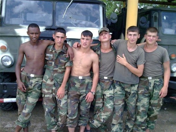 Soldiers of the Azerbaijani Armed Forces) - Azerbaijan, Army, The soldiers, Black people
