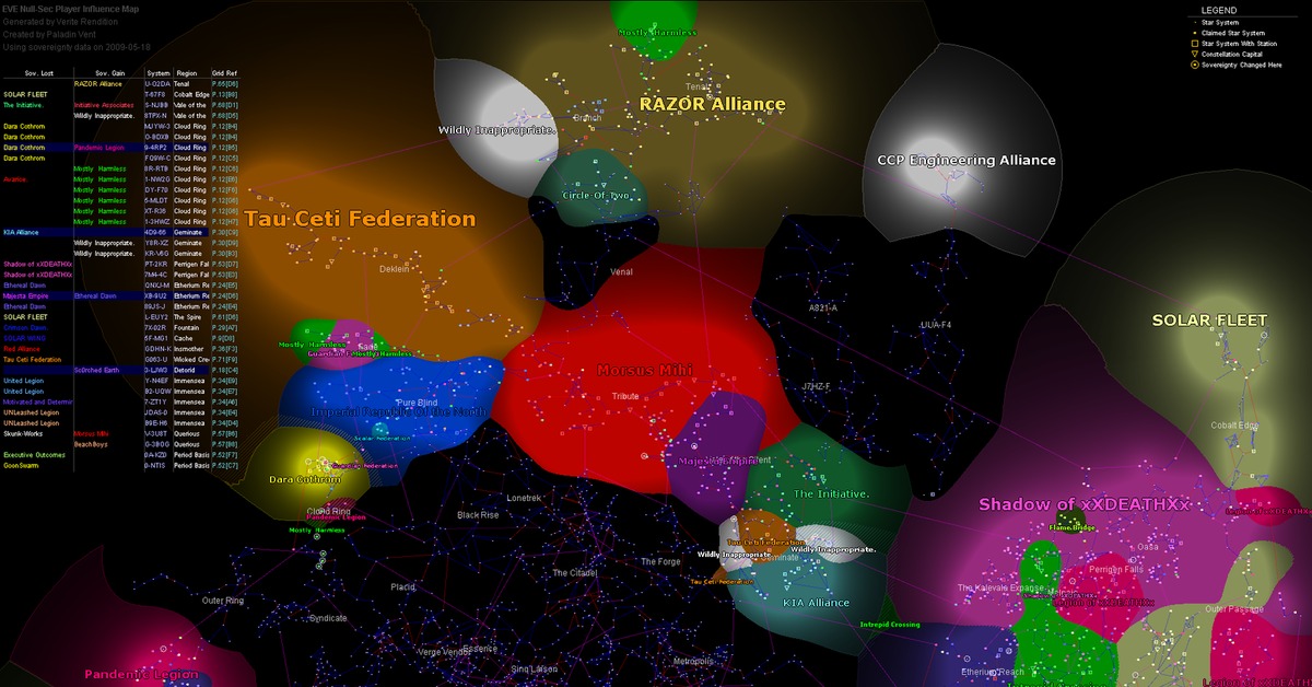 Eve online карта пиратов