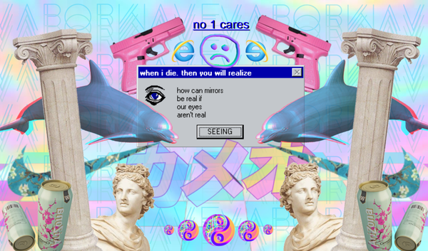 Vaporwave vaporwave, aesthetic, длиннопост