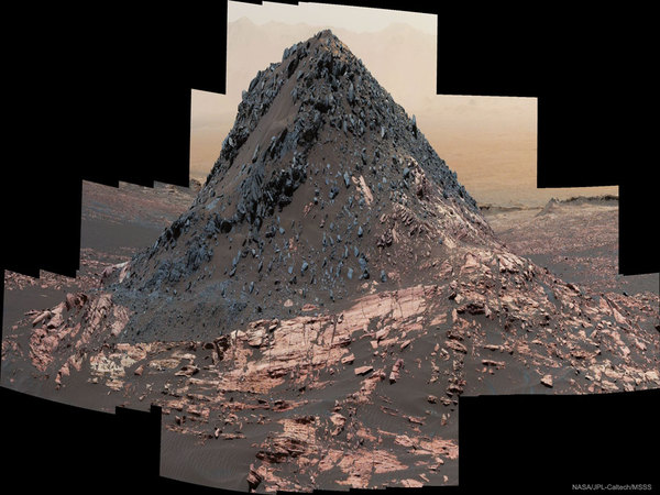 Ireson Hill - an unusual hill on Mars - Mars, , Space