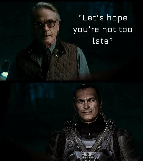 Let's hope you're not too late. - Justice League, Alfred, Trailer, Spoiler, Justice League DC Comics Universe