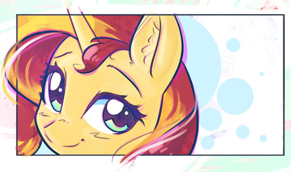 Intermission - My Little Pony, PonyArt, Sunset Shimmer, Mirroredsea