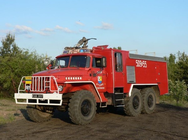 Safety for export - Fire engine, Kamaz, Longpost, Zil