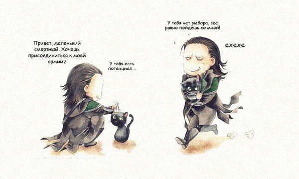 Army of the strong and independent - Loki, cat