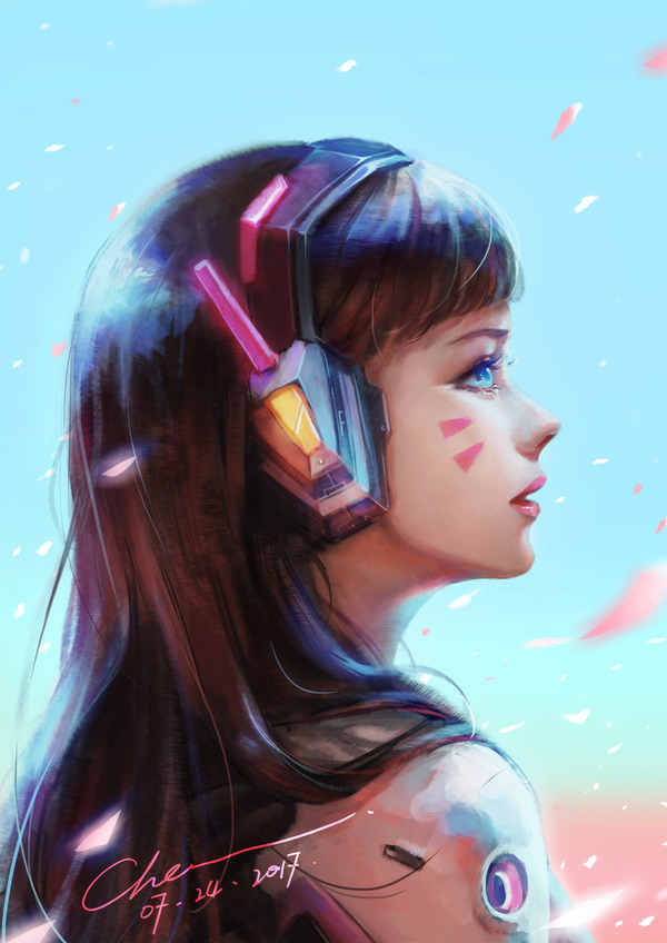Overwatch Arts Overwatch, Tracer, Dva, Hanzo, Mercy, , , , Liang Xing
