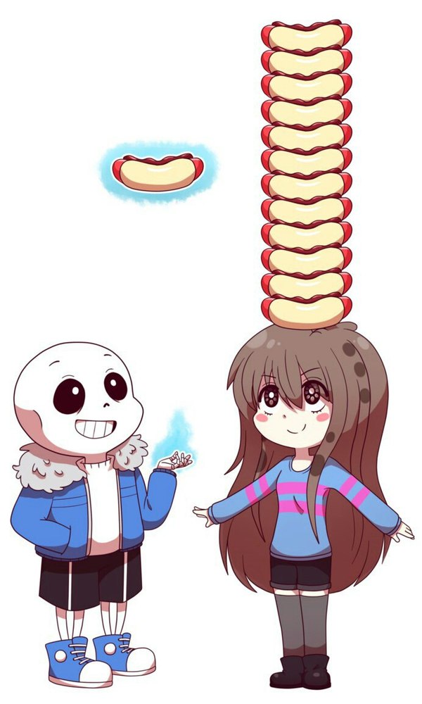 Sans and Frisk - , Sans, Frisk