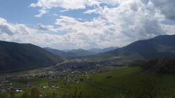 Gorny Altai, view from one of the peaks - My, Altai, The photo, My, Altai Republic
