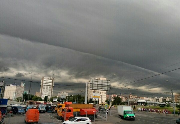 Mordor? - My, The photo, Moscow, Apocalypse