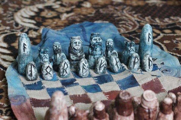 Eee! Finished!) - My, Chess, Souvenirs, Presents, Order, Gypsum, Longpost
