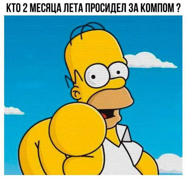 It's you! - The Simpsons, Homer Simpson, Summer